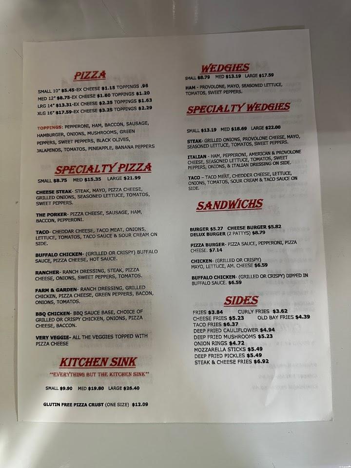 Shep's Pizza & Subs Menu image 4